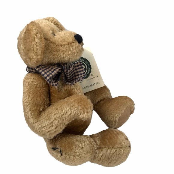 Vintage Collectible Boyd's Bear Small Brown Bear - Picture 3 of 10